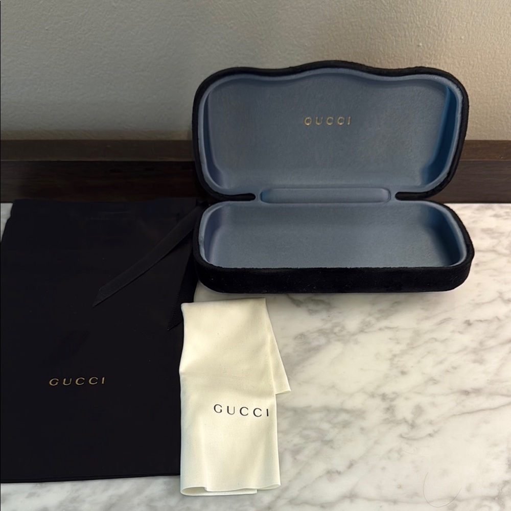 Gucci Black Sunglasses Case